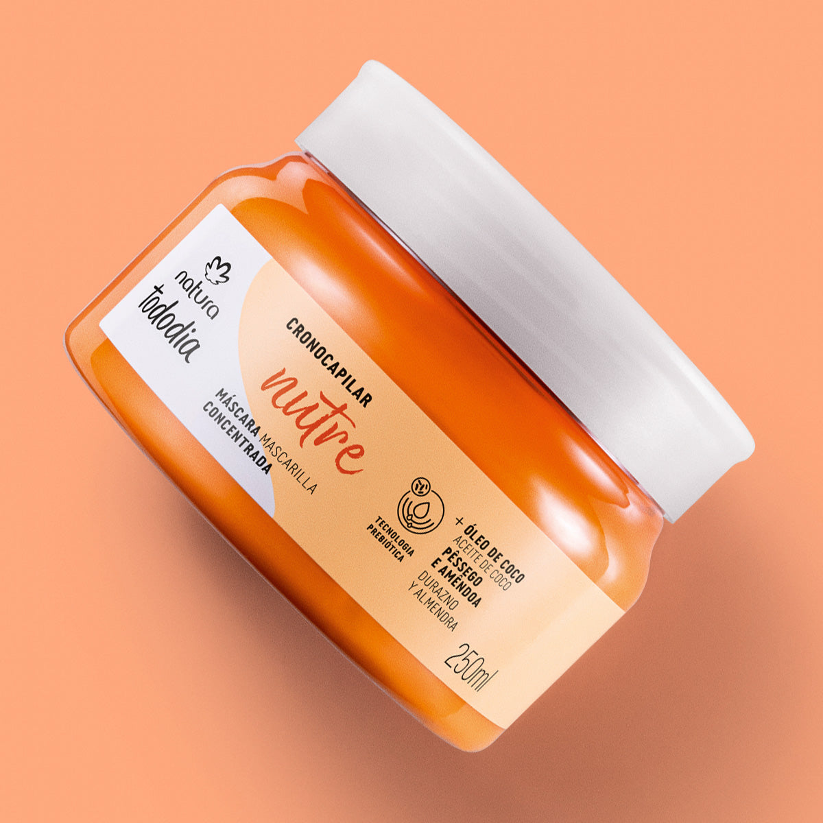 Natura Mascarilla concentrada durazno y almendras