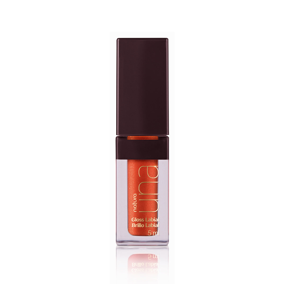Natura Naranja 1 Una Gloss Labial Hidratación Activa