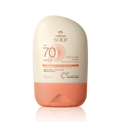 Natura Protector Solar Facial Piel Normal a Seca FPS 70 Natura Solar