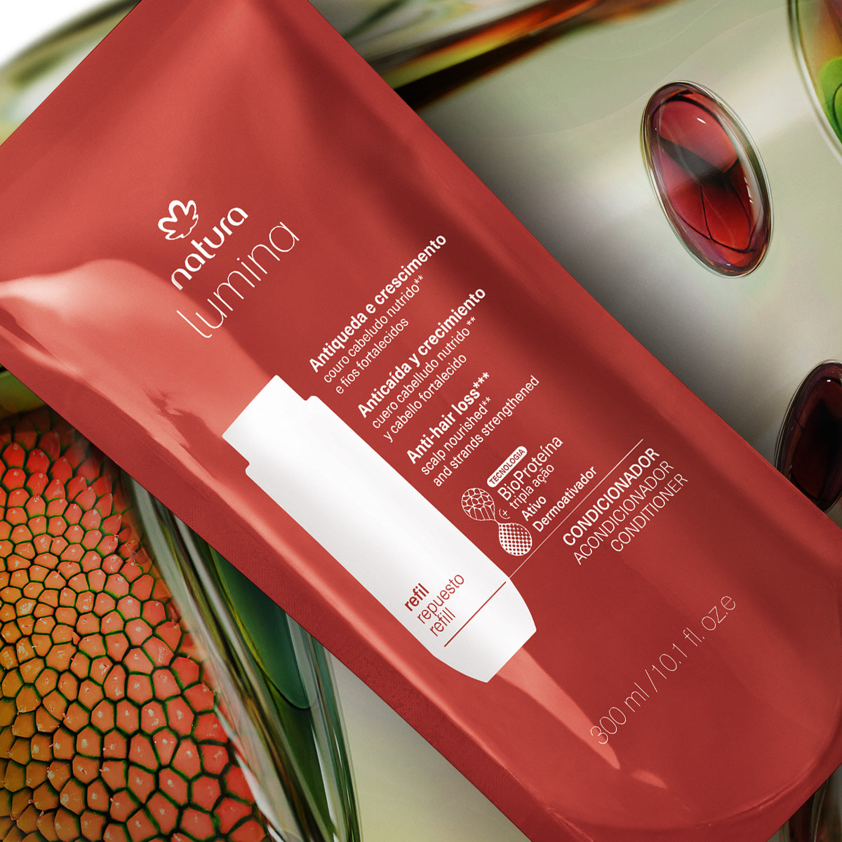 Natura Repuesto acondicionador fortificante anticaida y crecimiento