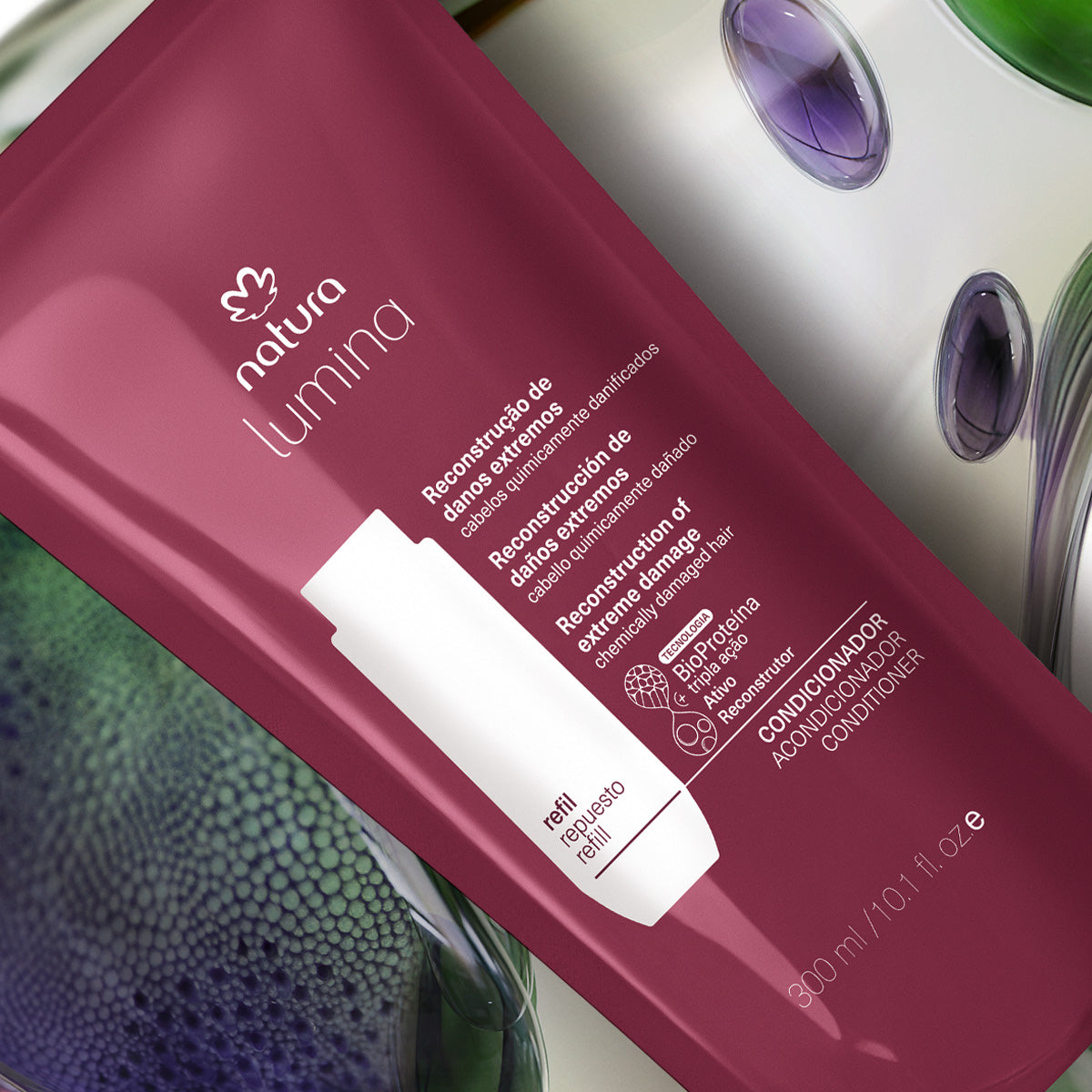 Natura Repuesto Acondicionador Provitalidad Cabello Químicamente Dañado