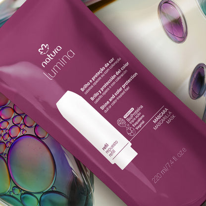 Natura Repuesto Máscara de blindaje Lumina brillo y Protección del color