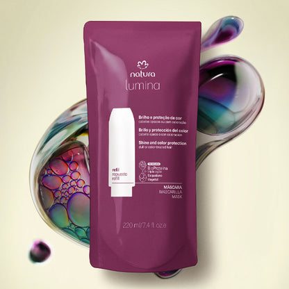 Natura Repuesto Máscara de blindaje Lumina brillo y Protección del color