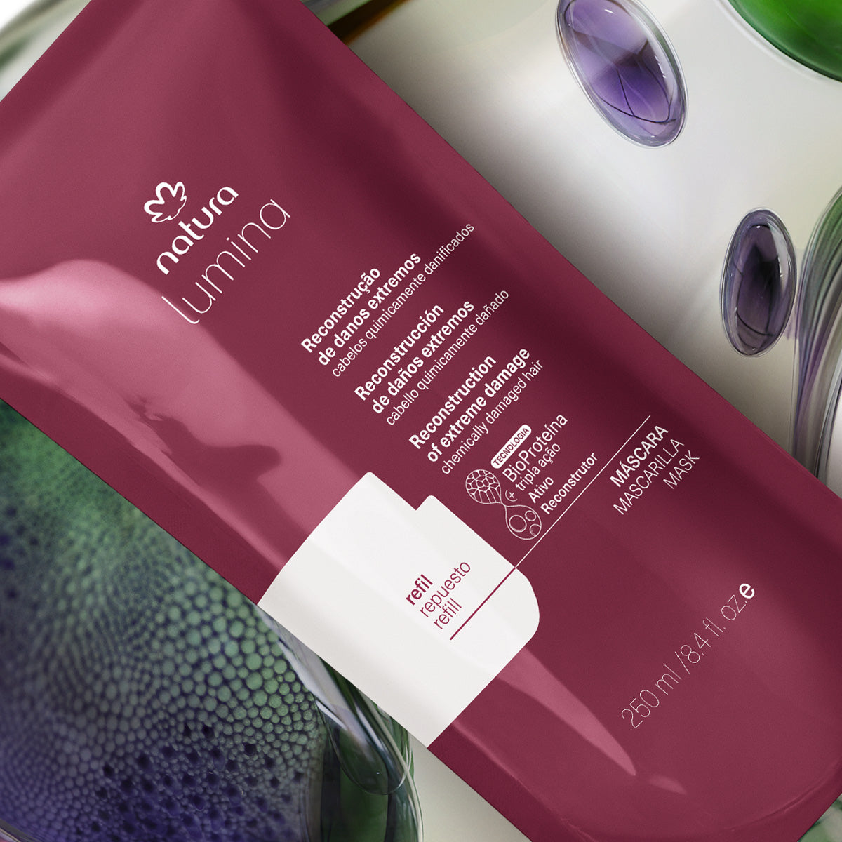 Natura Repuesto Máscara regeneradora para Cabello Químicamente Dañado