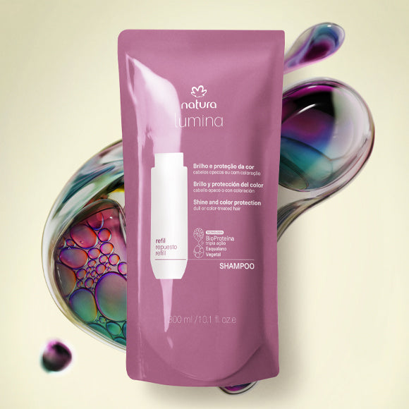 Natura Repuesto Shampoo revitalizante Brillo y Protección del color