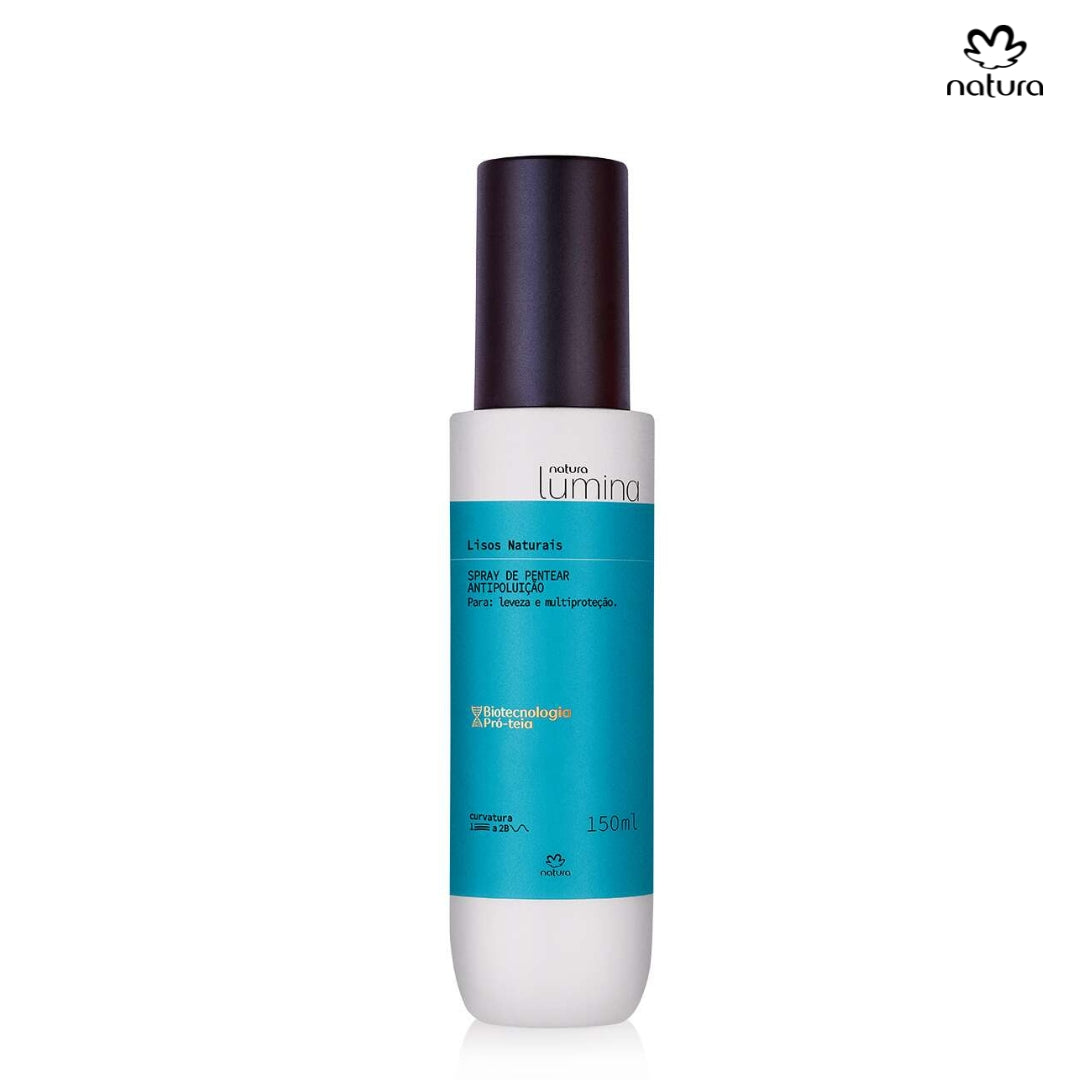 Natura Spray para Peinar Antipolución Cabello Liso