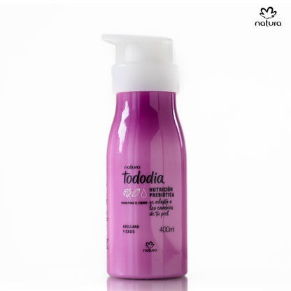 Natura Tododia Crema Nutritiva para el Cuerpo Avellana y Casis