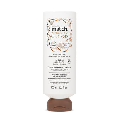 Oboticario Acondicionador Ciencia de las Curvas Match | Cabello Rizado