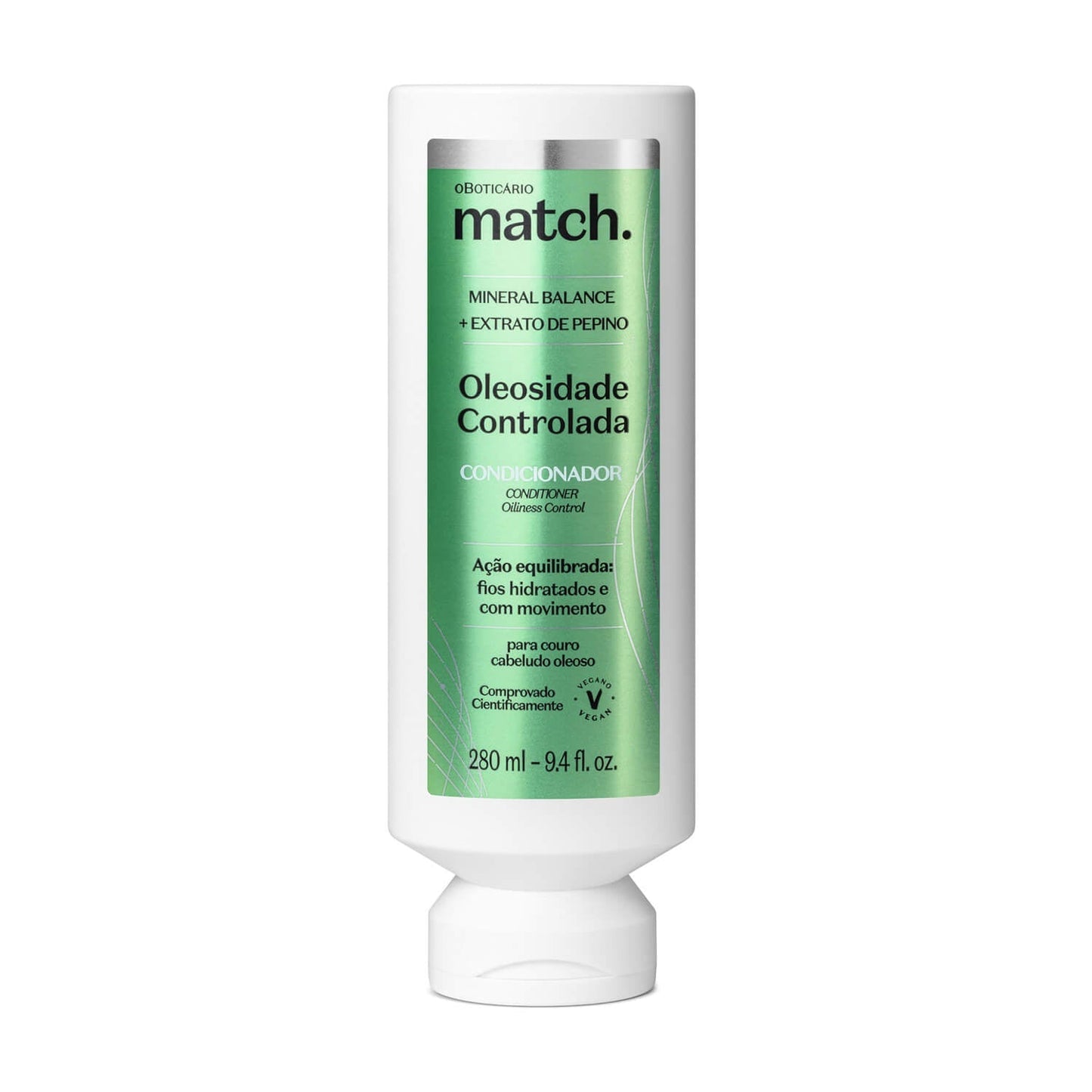 Oboticario Acondicionador Match Agente Antioleosidad