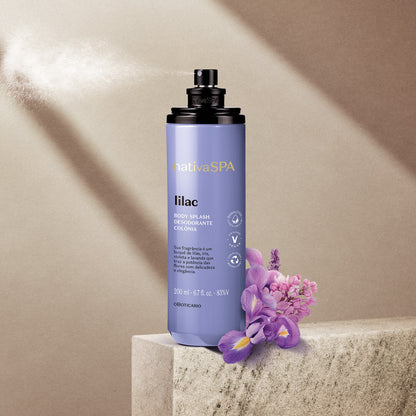 Oboticario Body splash lilac
