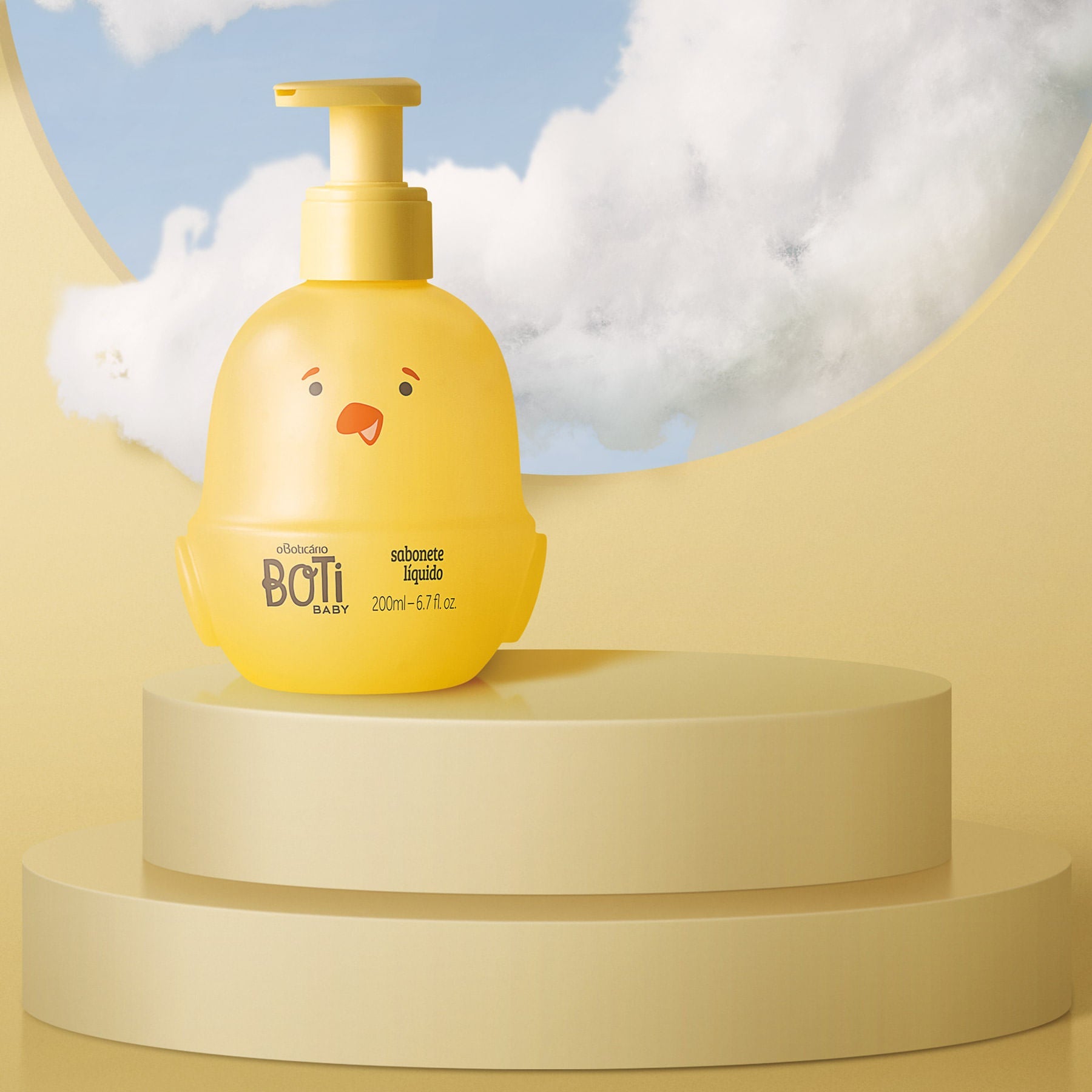 Oboticario Boti Baby Jabon Liquido Cuerpo Y Cabello