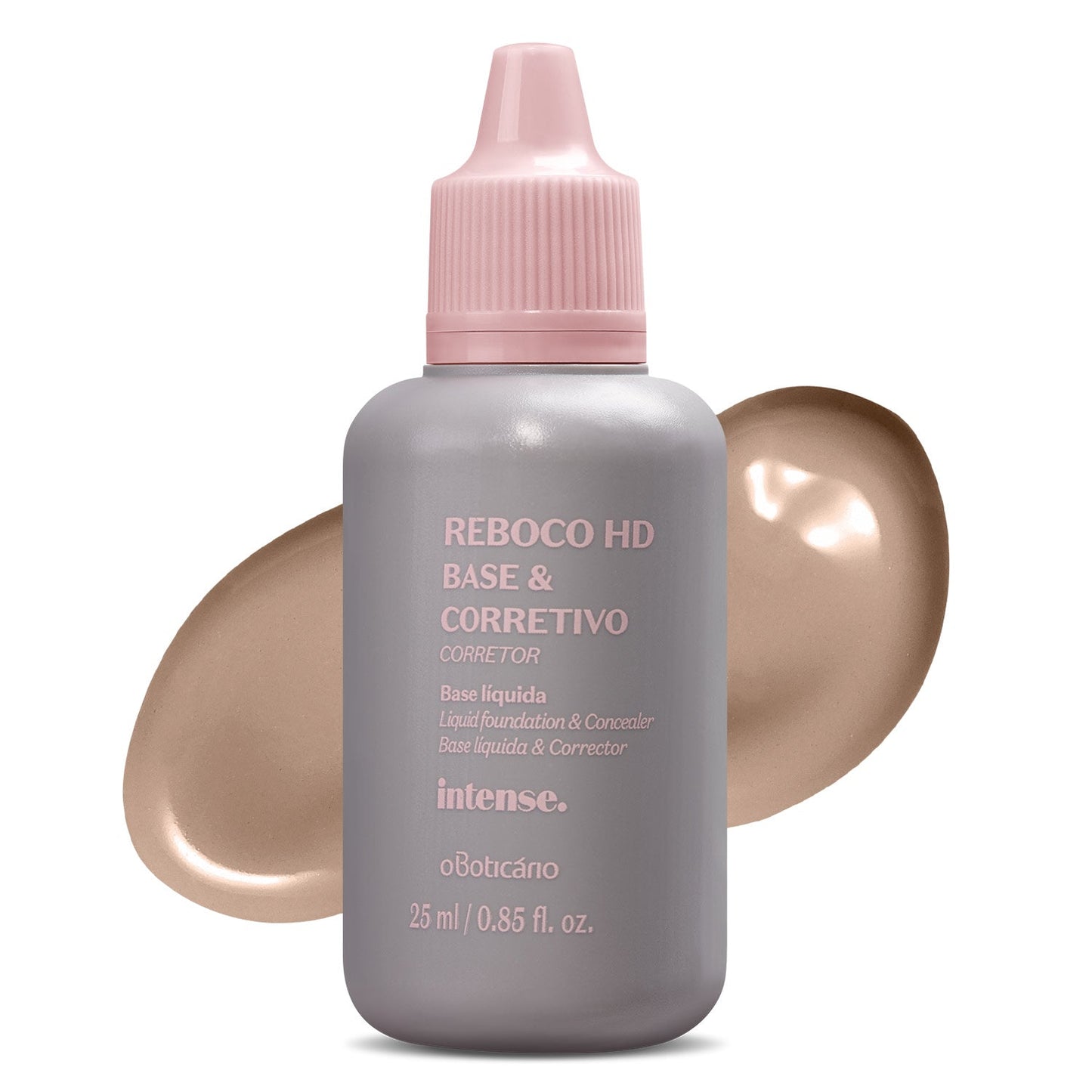 Oboticario Cor 20 Base Líquida y Corrector Reboco HD