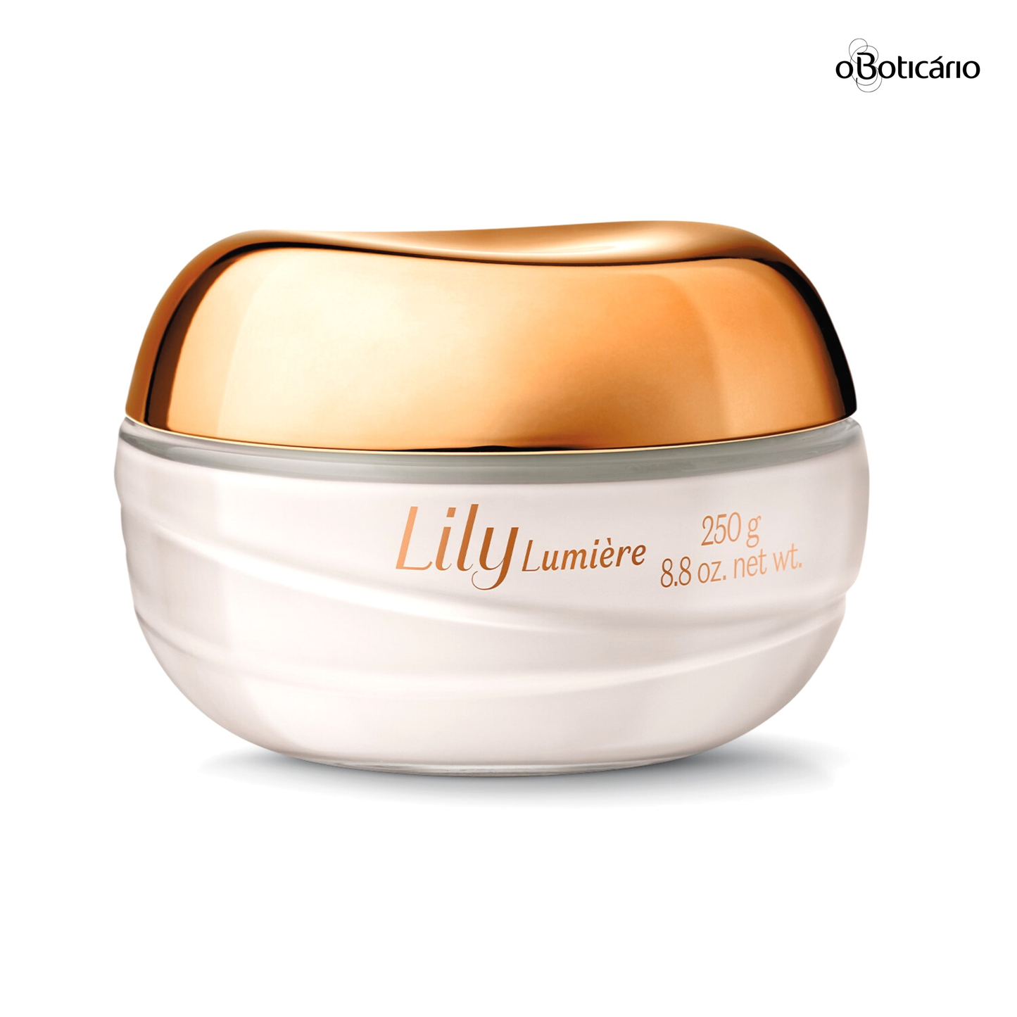 Oboticario crema corporal Lily Lumière Crema Hidratante Acetinada Corporal