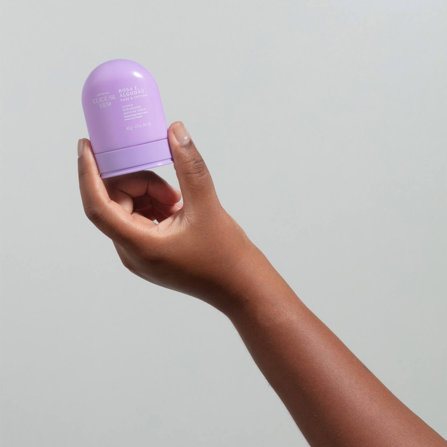 Oboticario Crema hidratante de manos rosa y algodón