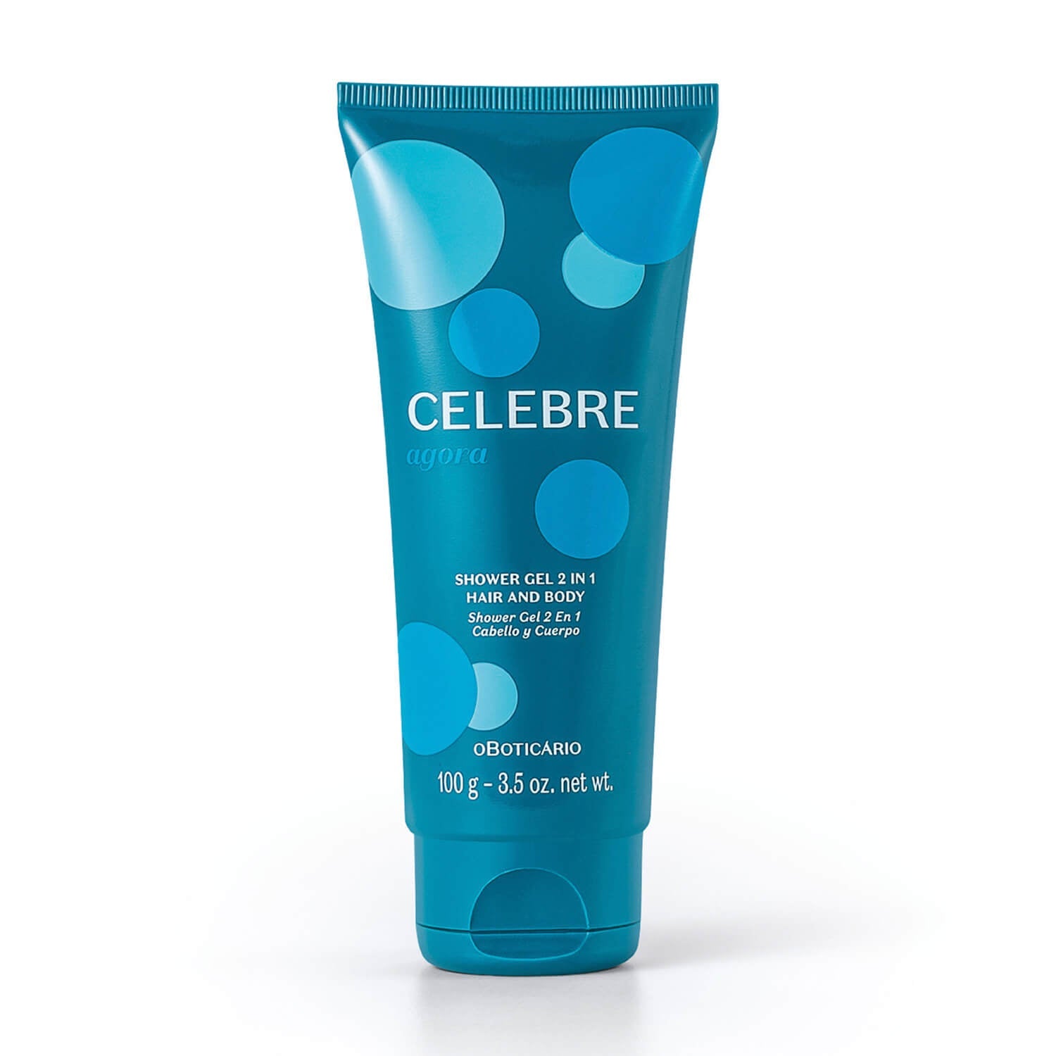 Oboticario Gel de ducha cabello y cuerpo celebre agora masculino