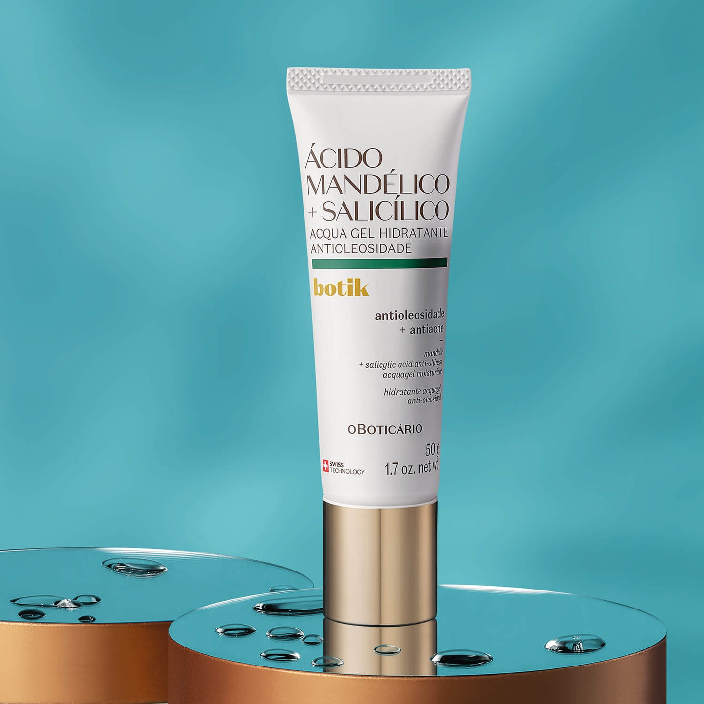 Oboticario Gel Hidratante Acido Mandelico+Salicilico