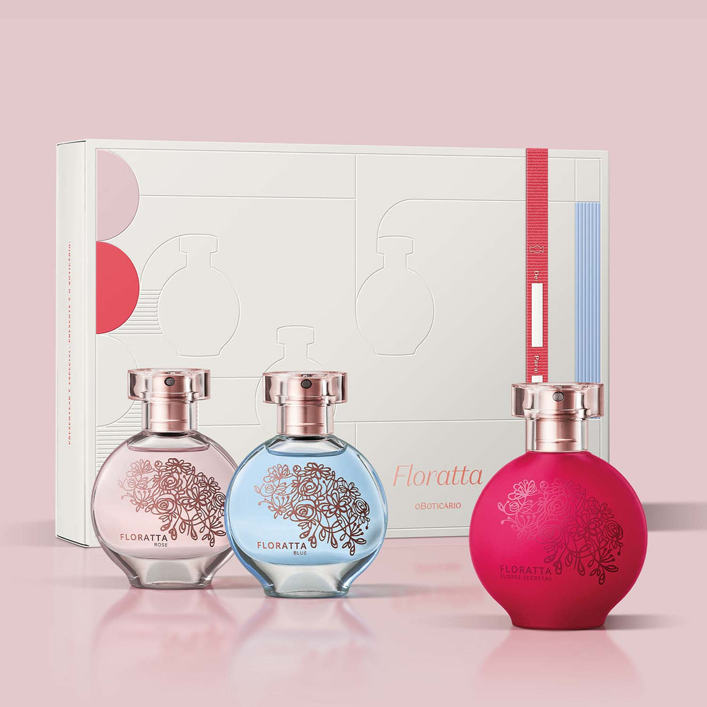 Oboticario Kit De Perfumes Regalo Para Mujer Floratta Flowers