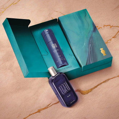 Oboticario Kit de regalo de amor y amistad para hombre Egeo Blue