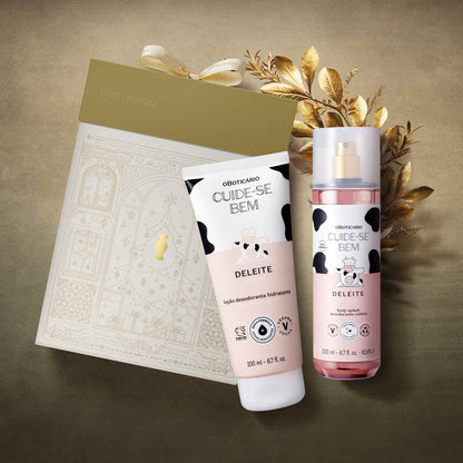 Oboticario Kit de Regalo de Navidad CBEM DELEITE – Cuidado Corporal