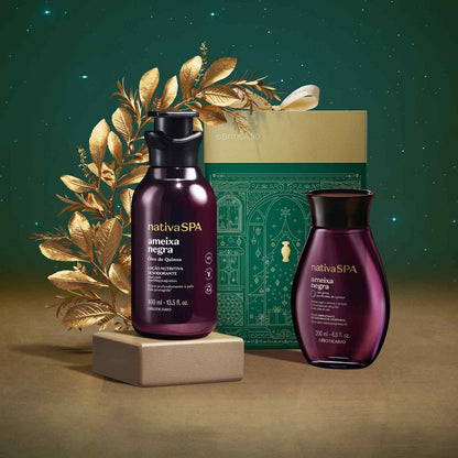 Oboticario Kit de Regalo de Navidad Nativa SPA Ameixa Negra – Cuidado Corporal Intensivo