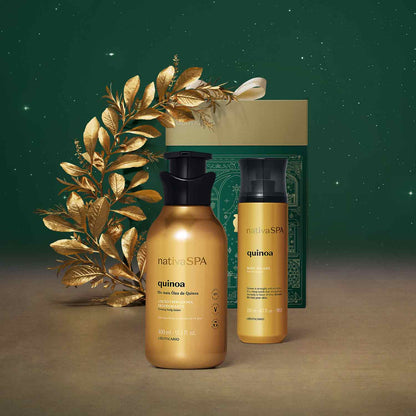 Oboticario Kit de Regalo de Navidad Nativa SPA Quinoa – Nutrición y aroma irresistible