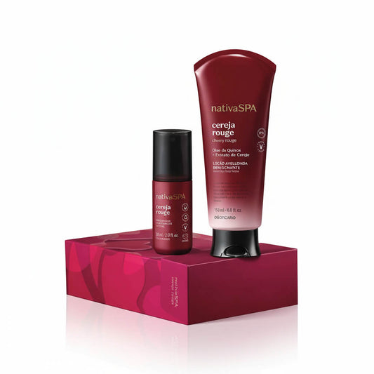 Oboticario Kit Nativa Spa Cereja Rouge Amor