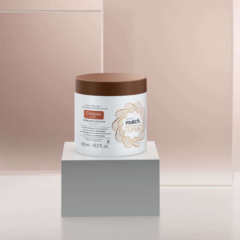 Oboticario Mascarilla Capilar Hidratante Ciencia de las Curvas Crespos Match