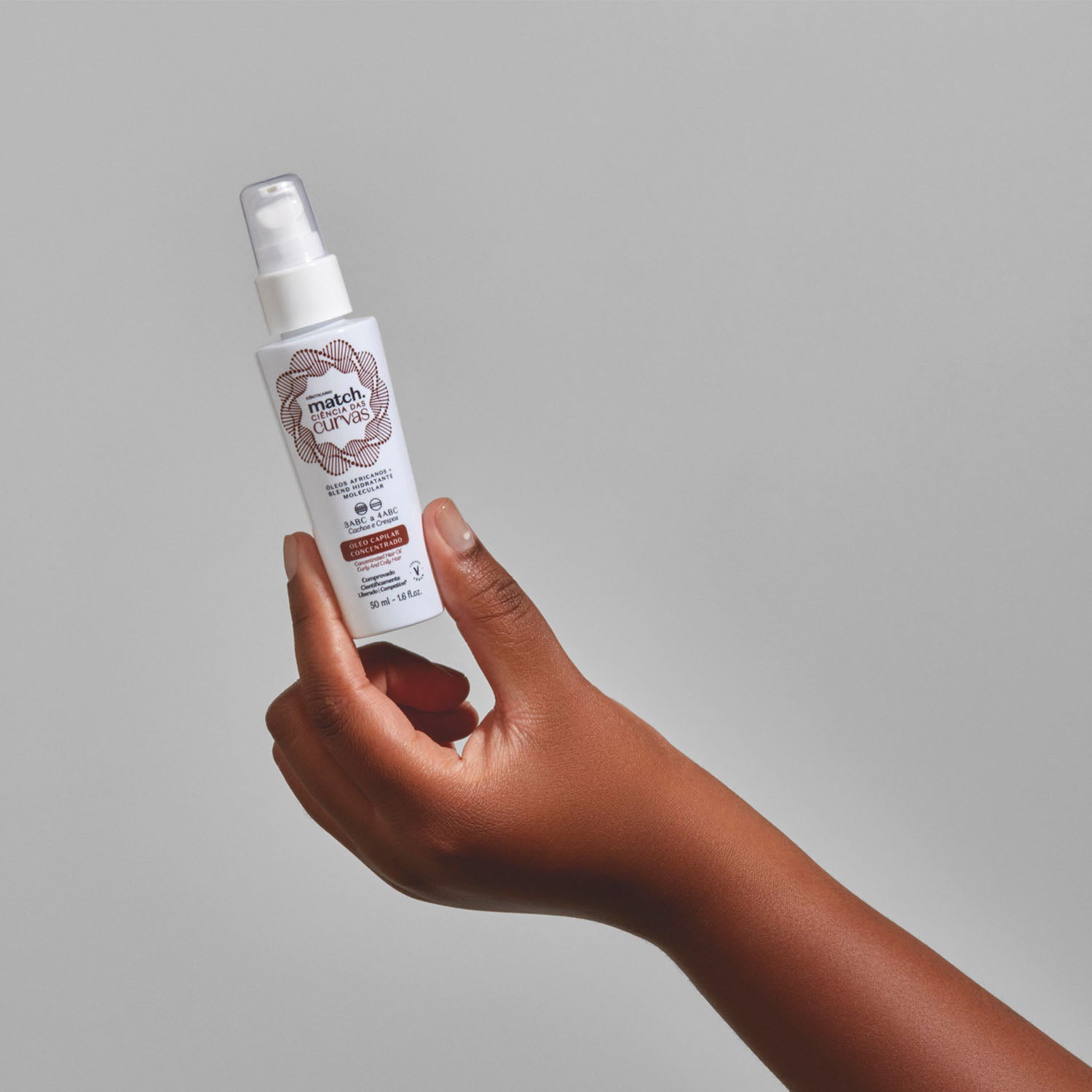 Oboticario Óleo Capilar Concentrado Ciencia de las Curvas Match | Cabello Rizado