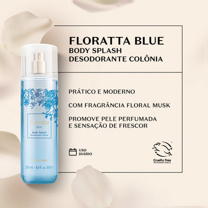 Oboticario Perfume Splash Corporal Floratta Blue