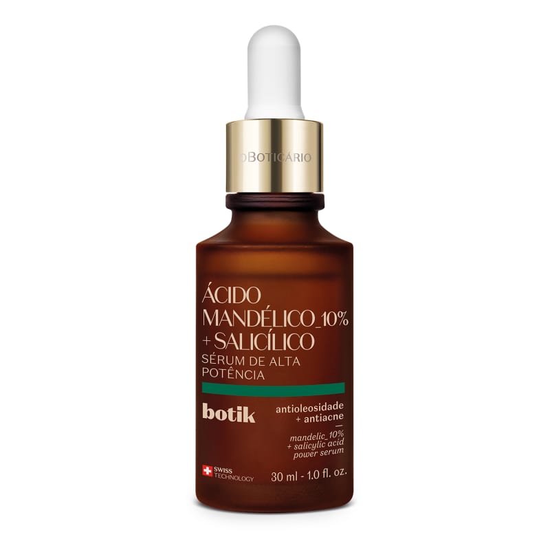 Oboticario Serum de alta potencia ácido Mandélico + Salicílico