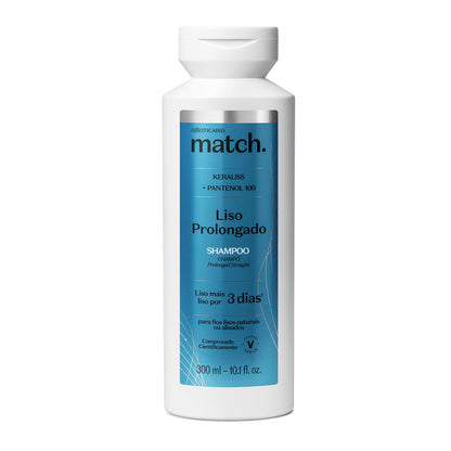 Oboticario Shampoo Liso Prolongado Match