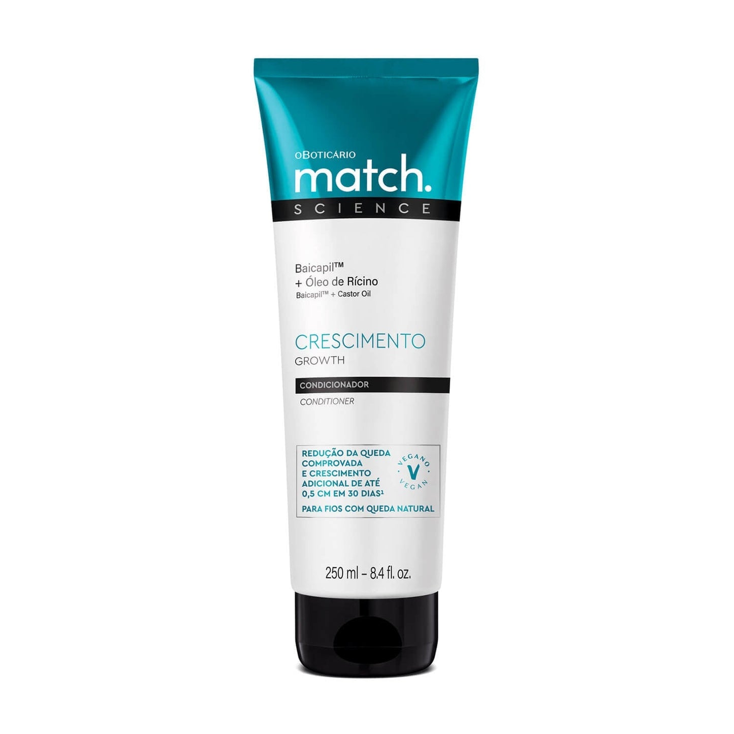 Oboticario Shampoo Match Acondicionador Tónico de Crecimiento