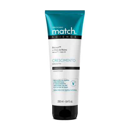 Oboticario Shampoo Match Acondicionador Tónico de Crecimiento