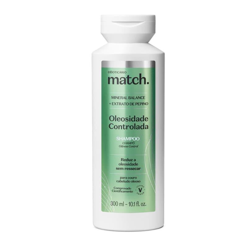 Oboticario Shampoo Match Control de Oleosidad