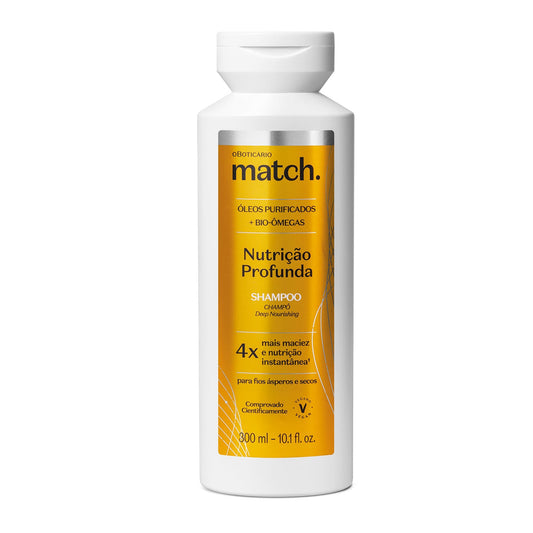 Oboticario Shampoo Match Nutrición Profunda