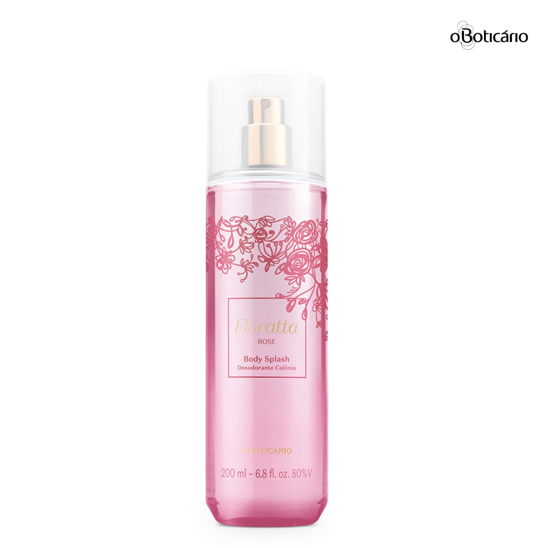 Oboticario Splash Corporal Floratta Rose
