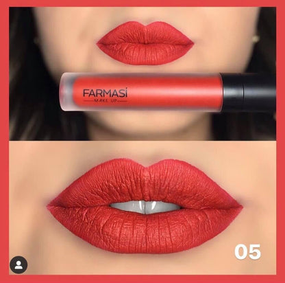 Farmasi Labial Líquido Mate Red Love