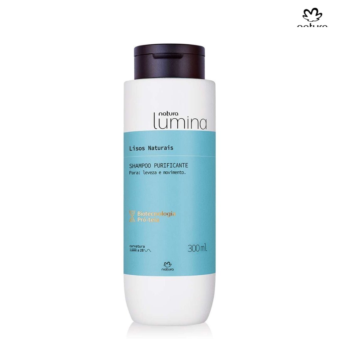 lumina Shampoo Purificante Cabellos Lisos Naturales - Beaute Florale