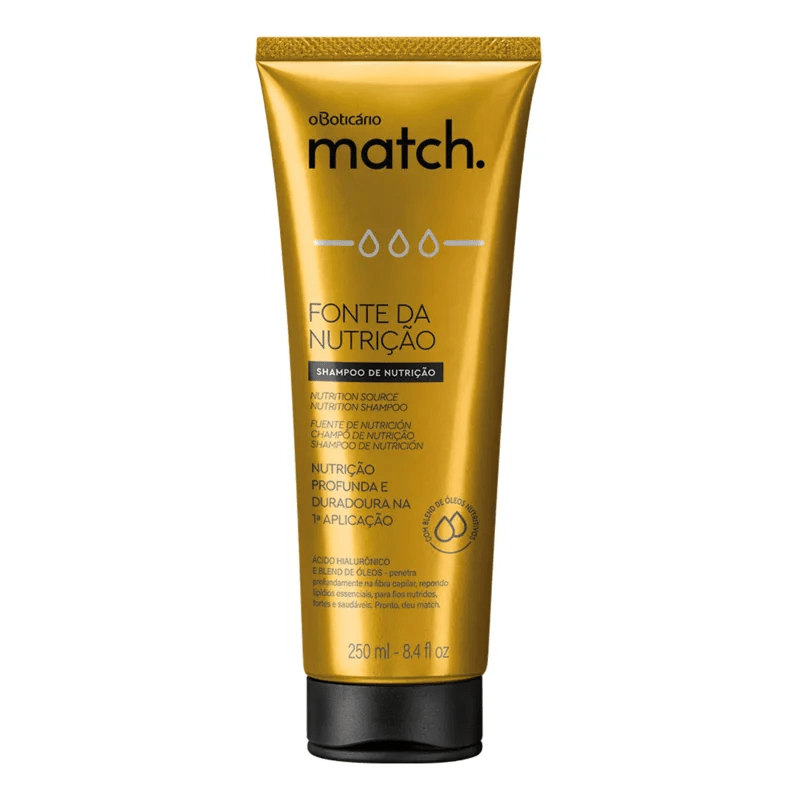 Match Shampoo Fuente de Nutricion - Beaute Florale