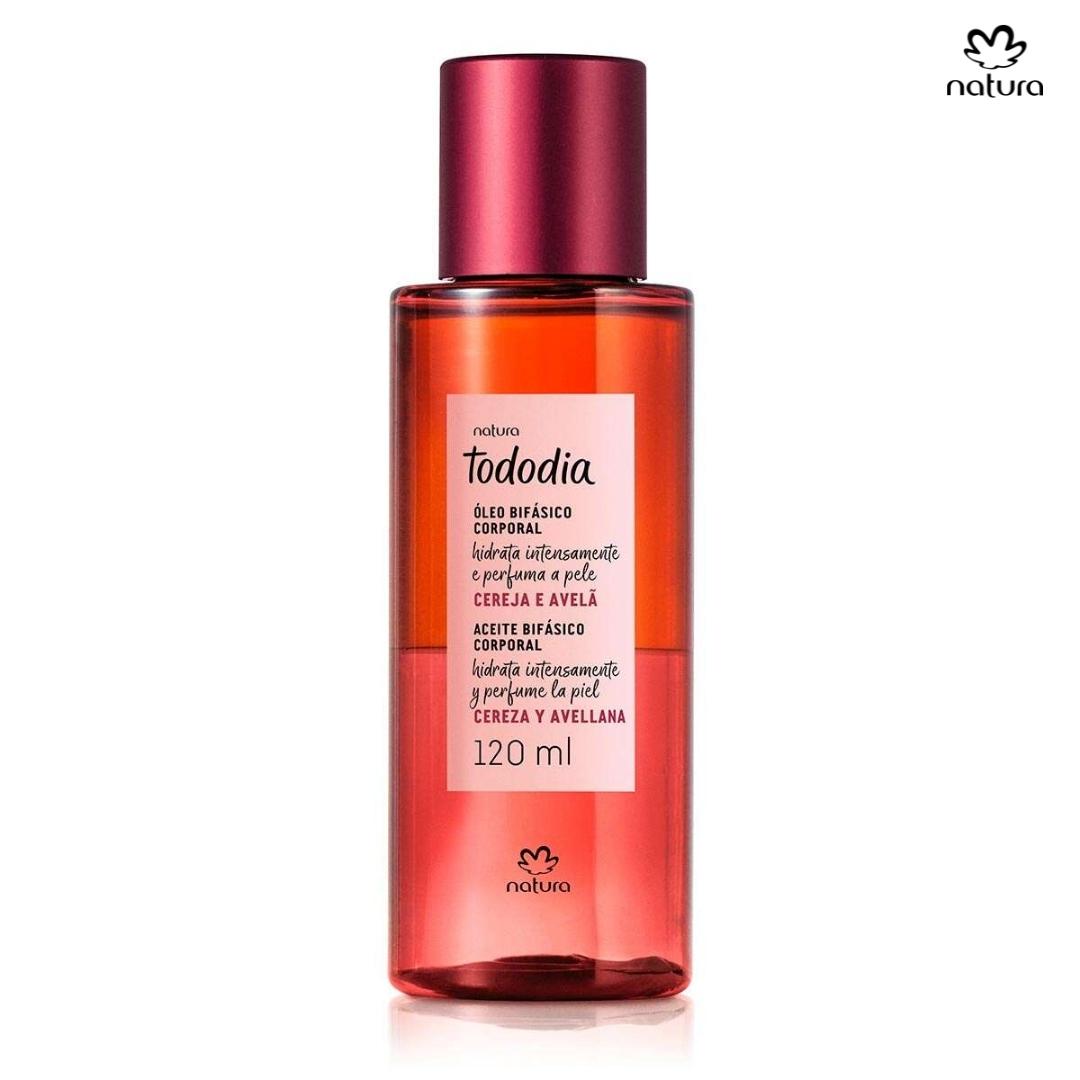 Natura Aceite Corporal Tododia Óleo bifásico corporal cereza y avellana