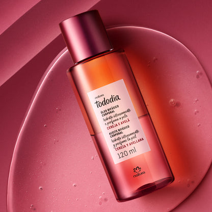 Natura Aceite Corporal Tododia Óleo bifásico corporal cereza y avellana