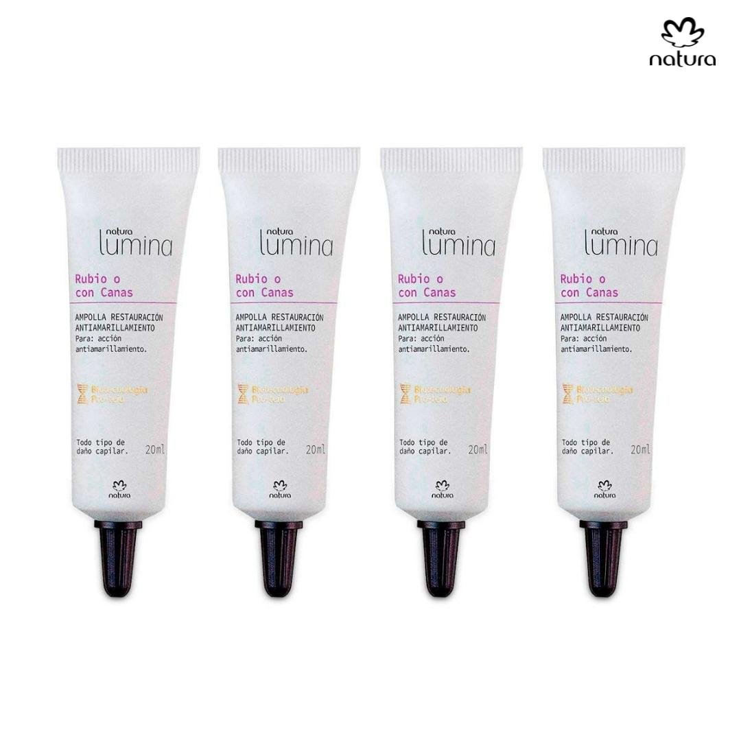 Natura Ampollas de restauración | Matiza los Rubios y las Canas