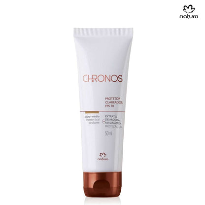 Natura Chronos Protector aclarador FPS 50 claro/medio