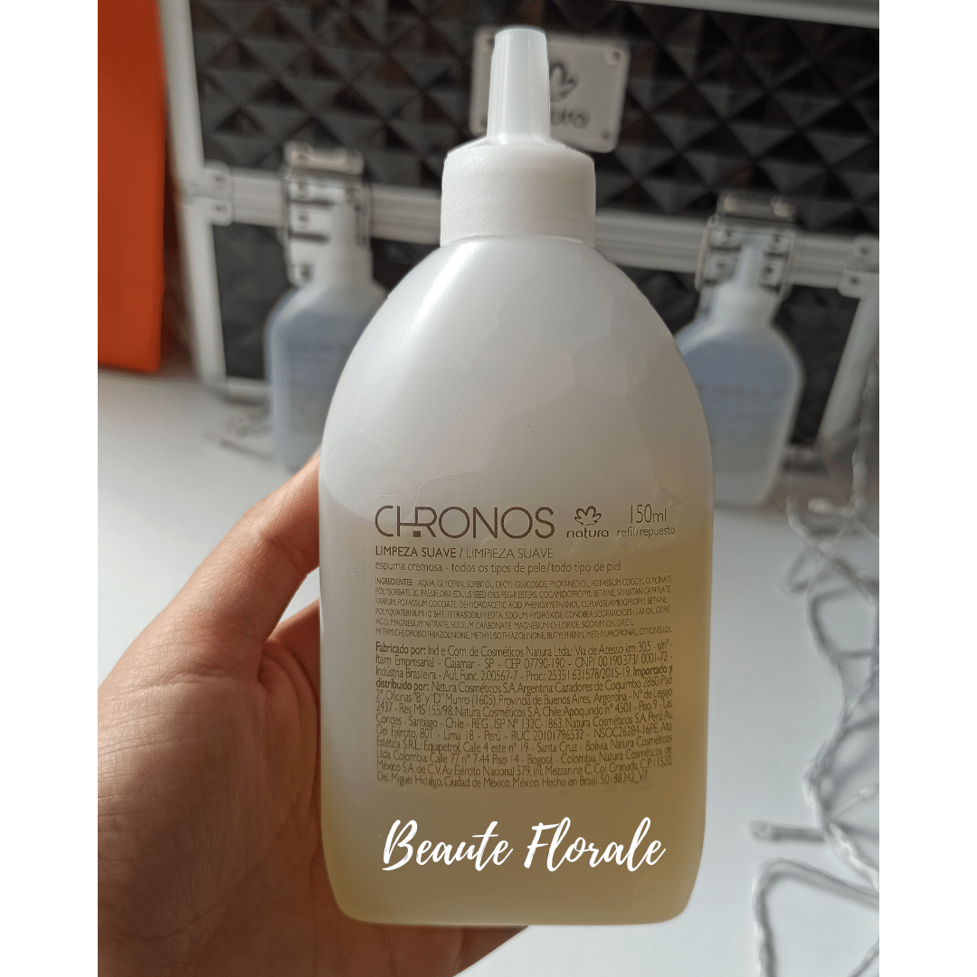 Natura Chronos Repuesto Espuma Cremosa de Limpieza Suave