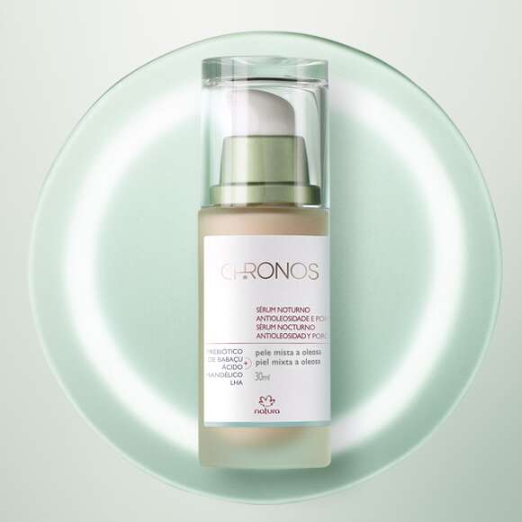 Natura Chronos Sérum Nocturno Antioleosidad y Poros