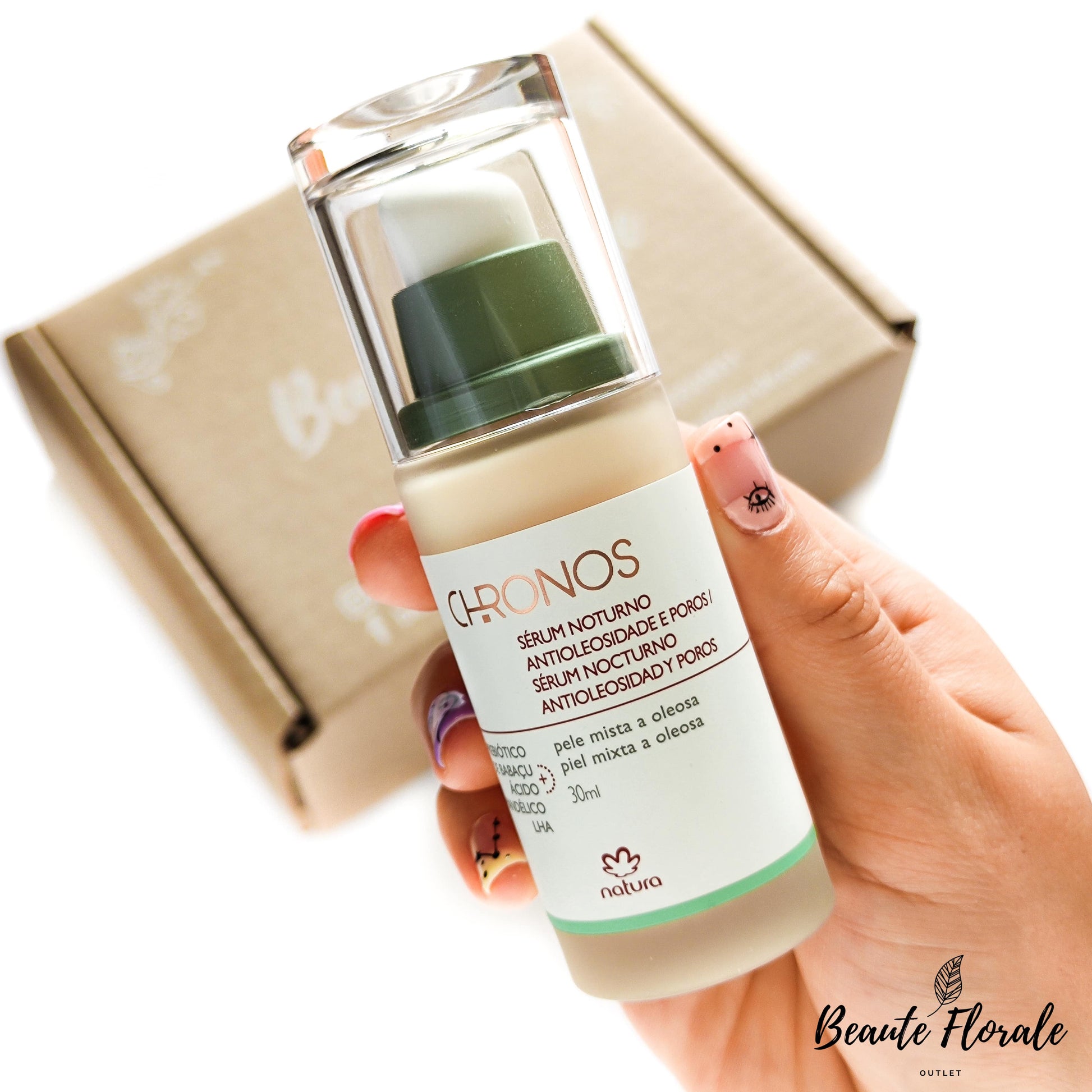 Natura Chronos Sérum Nocturno Antioleosidad y Poros