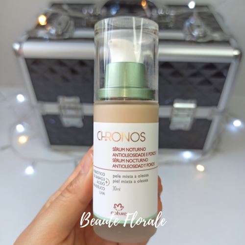 Natura Chronos Sérum Nocturno Antioleosidad y Poros