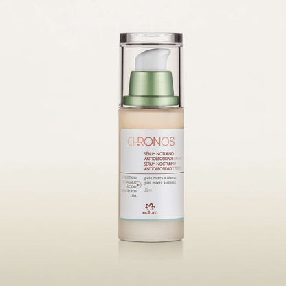 Natura Chronos Sérum Nocturno Antioleosidad y Poros