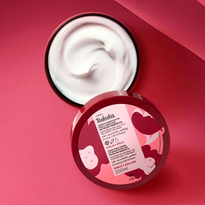 Natura Crema Corporal Manteca Corporal Perfumada Cereza y Avellana