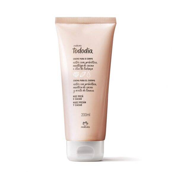 Natura Crema nutritiva para el cuerpo Nuez Pecán y Cacao Tododia